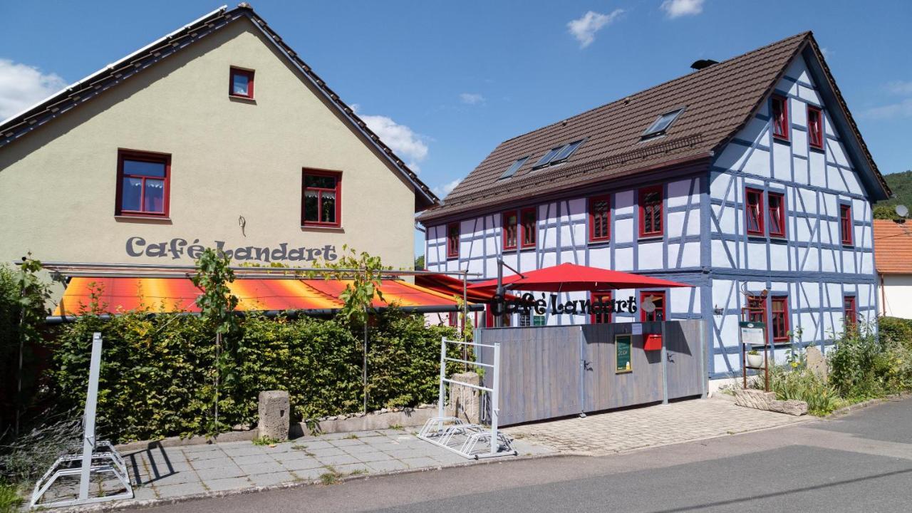 Cafe Landart Im Thueringer Finistere Apartment Plaue  Екстериор снимка