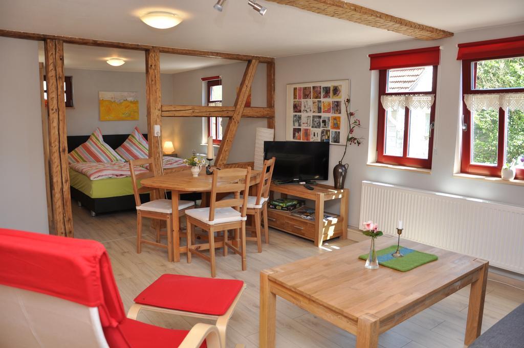 Cafe Landart Im Thueringer Finistere Apartment Plaue  Стая снимка