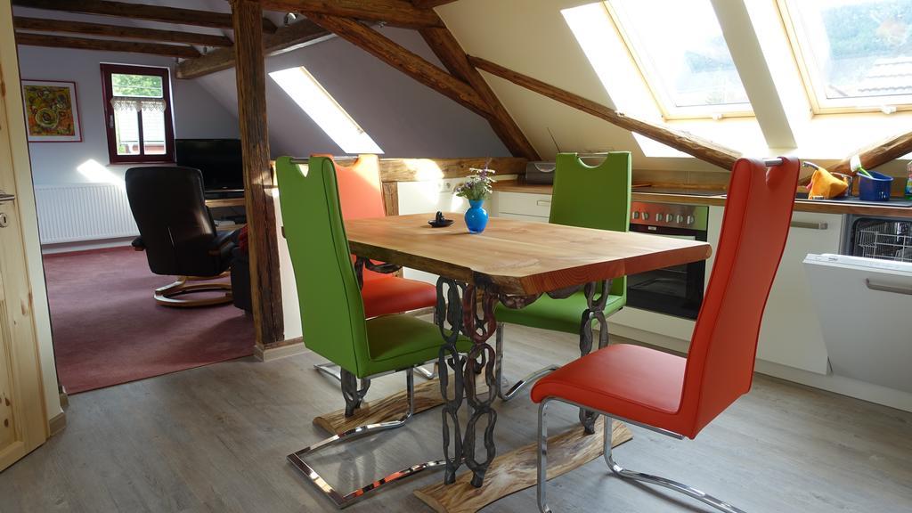 Cafe Landart Im Thueringer Finistere Apartment Plaue  Екстериор снимка
