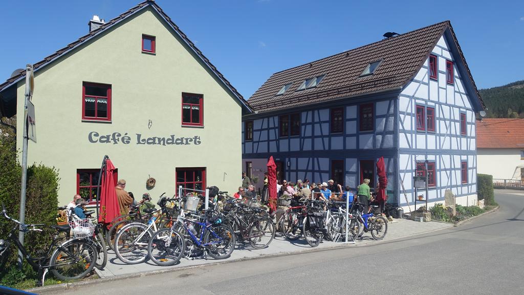 Cafe Landart Im Thueringer Finistere Apartment Plaue  Екстериор снимка