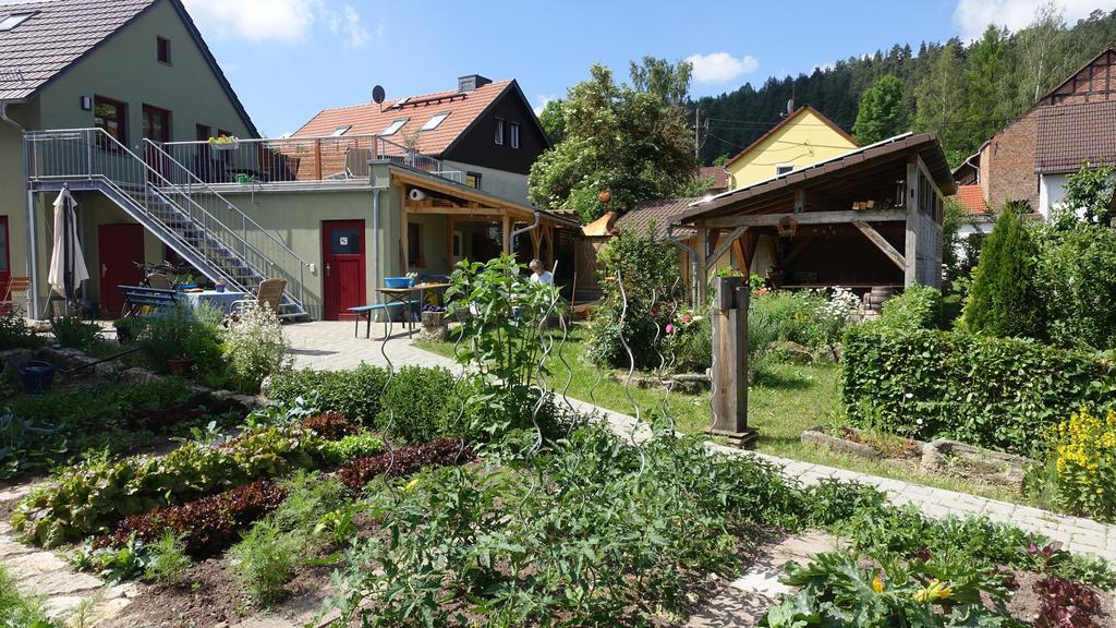 Cafe Landart Im Thueringer Finistere Apartment Plaue  Екстериор снимка