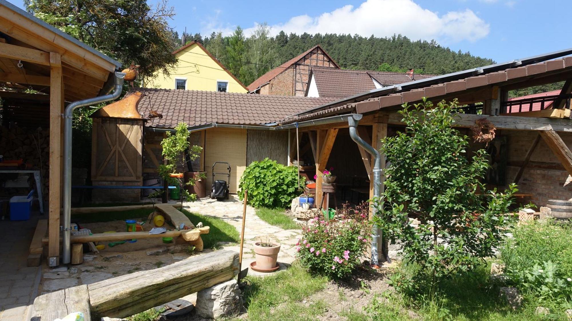 Cafe Landart Im Thueringer Finistere Apartment Plaue  Екстериор снимка